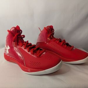 NIB Under Armour Micro G Torch Women's Size 6 Red Basketball Shoes